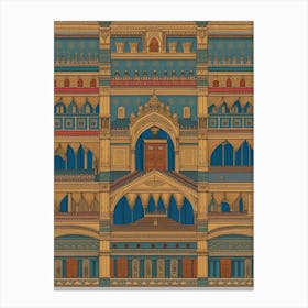 Rajasthan Palace Canvas Print