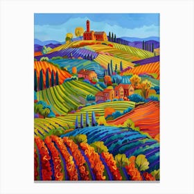 Tuscan Countryside 5 Canvas Print