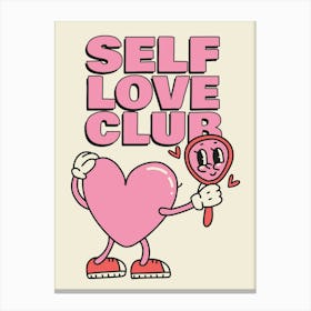 Self Love Club Canvas Print