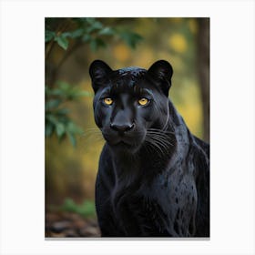 Black Panther 1 Canvas Print