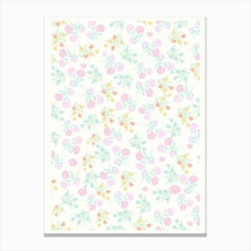 Floral Pattern 1 Canvas Print