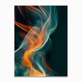 Abstract Smoke 8 Canvas Print