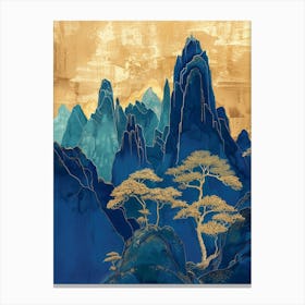 Chinese Mountains 95 Canvas Print