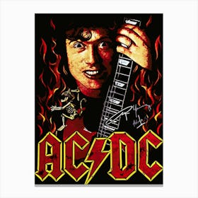 Ac Dc 2 Canvas Print