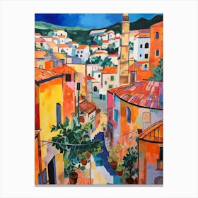 Altamura Italy 3 Fauvist Painting Canvas Print