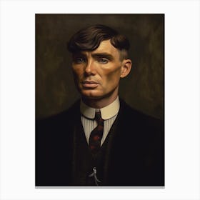 Gangster Art Thomas Shelby Peaky Blinders 8 Canvas Print