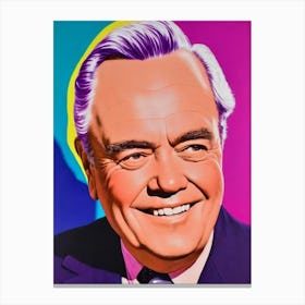 Edmond O'Brien Pop Movies Art Movies Canvas Print