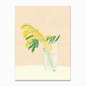Delicate Flowers Canvas Print