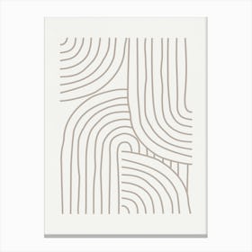 Abstract Lines- B01 Canvas Print