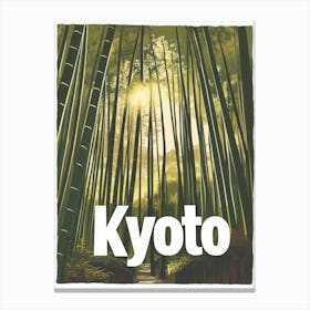 Aihrgdesign A Mid Century Modern Travel Poster For Kyoto Show Cc1b1a46 11b8 48a2 9f54 73de92fe45b1 3 Canvas Print