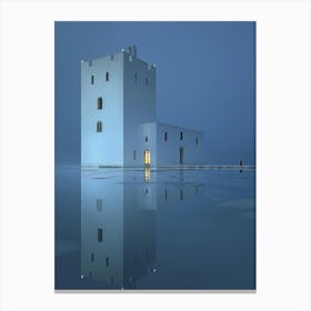 Castle In The Water 1 Canvas Print