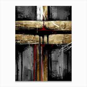 Cross Painting 1 Canvas Print