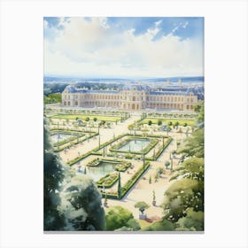 Gardens Of The Palace Of Versailles France  Canvas Print