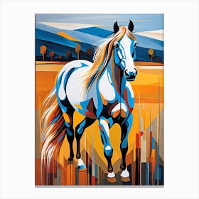 Modern Horse Art, 116 Canvas Print