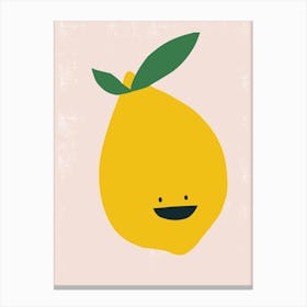 Lemon Kitchen Canvas Print