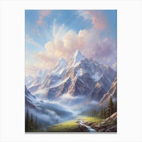 Mountain Landscape Canvas Print