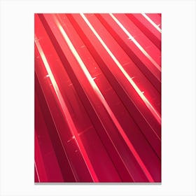 Red Metal Canvas Print