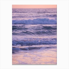 Sunset At The Beach 26 Canvas Print
