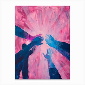 Teamwork Canvas Print