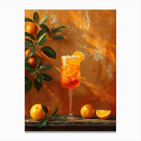 Aperol Spritz Art Print 151 Canvas Print