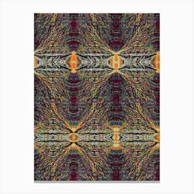 Abstract Pattern By Person Canvas Print