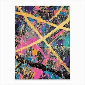 Splatter Painting 7 Canvas Print