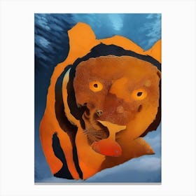 tigerly ai Canvas Print