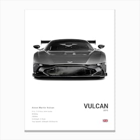 Aston Martin Vulcan Canvas Print