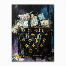 Louis Vuitton Purse Canvas Print