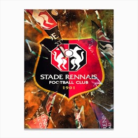 Stade Rennais Fc 2 Canvas Print