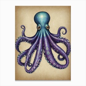 Octopus 3 Canvas Print