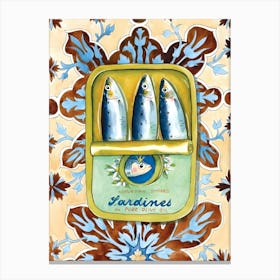 Sardines 2 Canvas Print