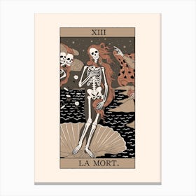 La Mort Canvas Print