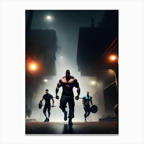 Street Scene Canvas Print