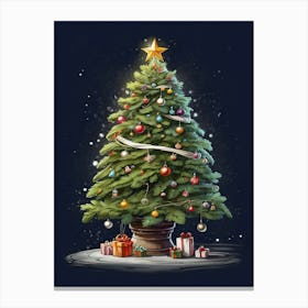 Christmas Tree 5 Canvas Print