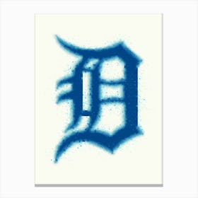 Detroit Tigers 1 Canvas Print