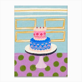 Birthday Cake Canvas Print