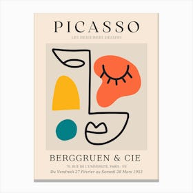 Picasso 10 Canvas Print