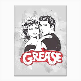 Grease Movie Canvas Print