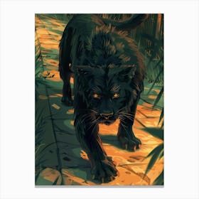 Black Panther 17 Canvas Print