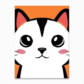 Kawaii Cat 7 Canvas Print