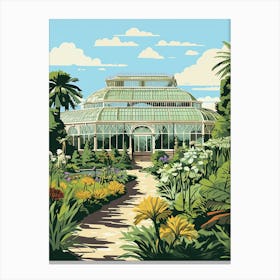 Kew Gardens United Kingdom  Illustration 2  Canvas Print