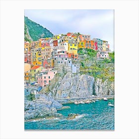 Cinque Terre, Italien Canvas Print