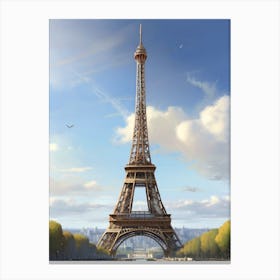 Eiffel Tower 3 Canvas Print