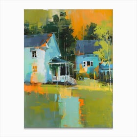 House By The Water 2 Canvas Print