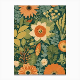 Floral Pattern Canvas Print