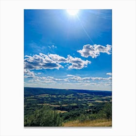 View From The Top Of A Hill 1 Canvas Print