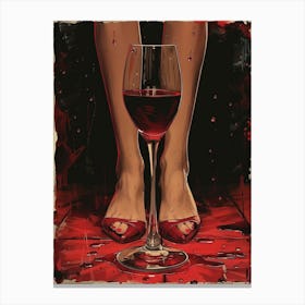 Blood And Wine 1 Canvas Print