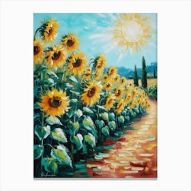 Sunflowers 7 Canvas Print