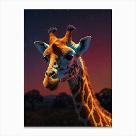 Giraffe 95 Canvas Print